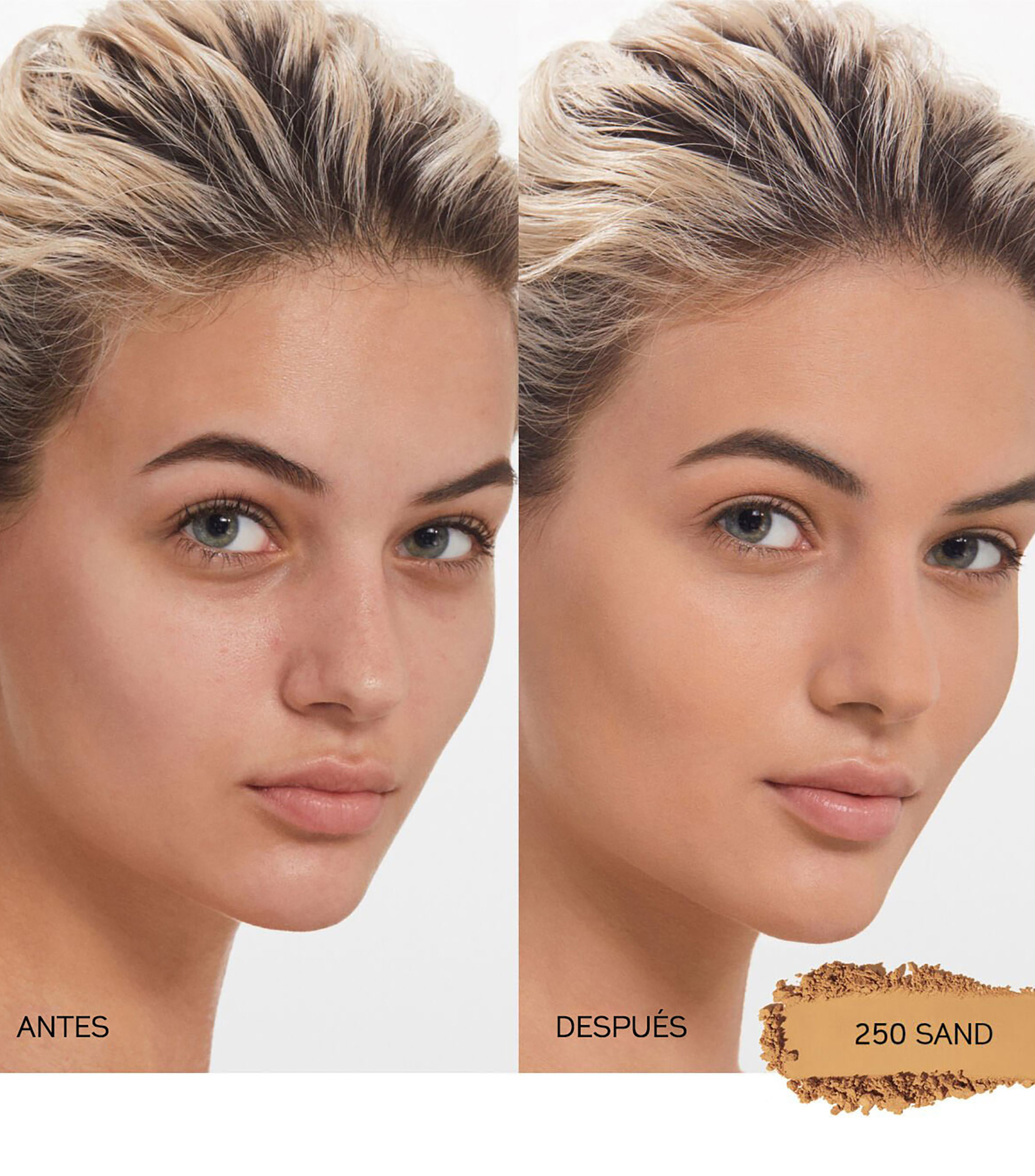 Base de maquillaje en polvo con acabado personalizado Synchro skin self-refreshing custom finish, 9 gr